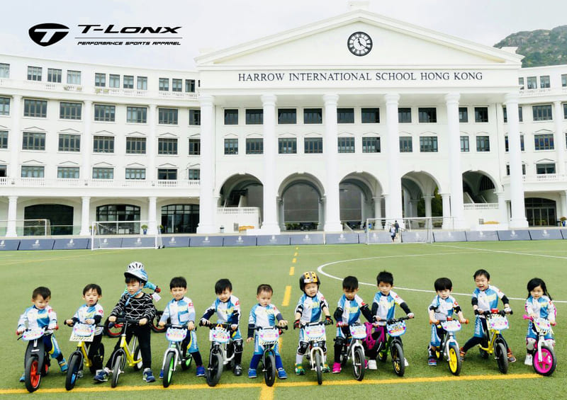 哈羅香港國際學校 - 童裝單車服衫 T-Lonx