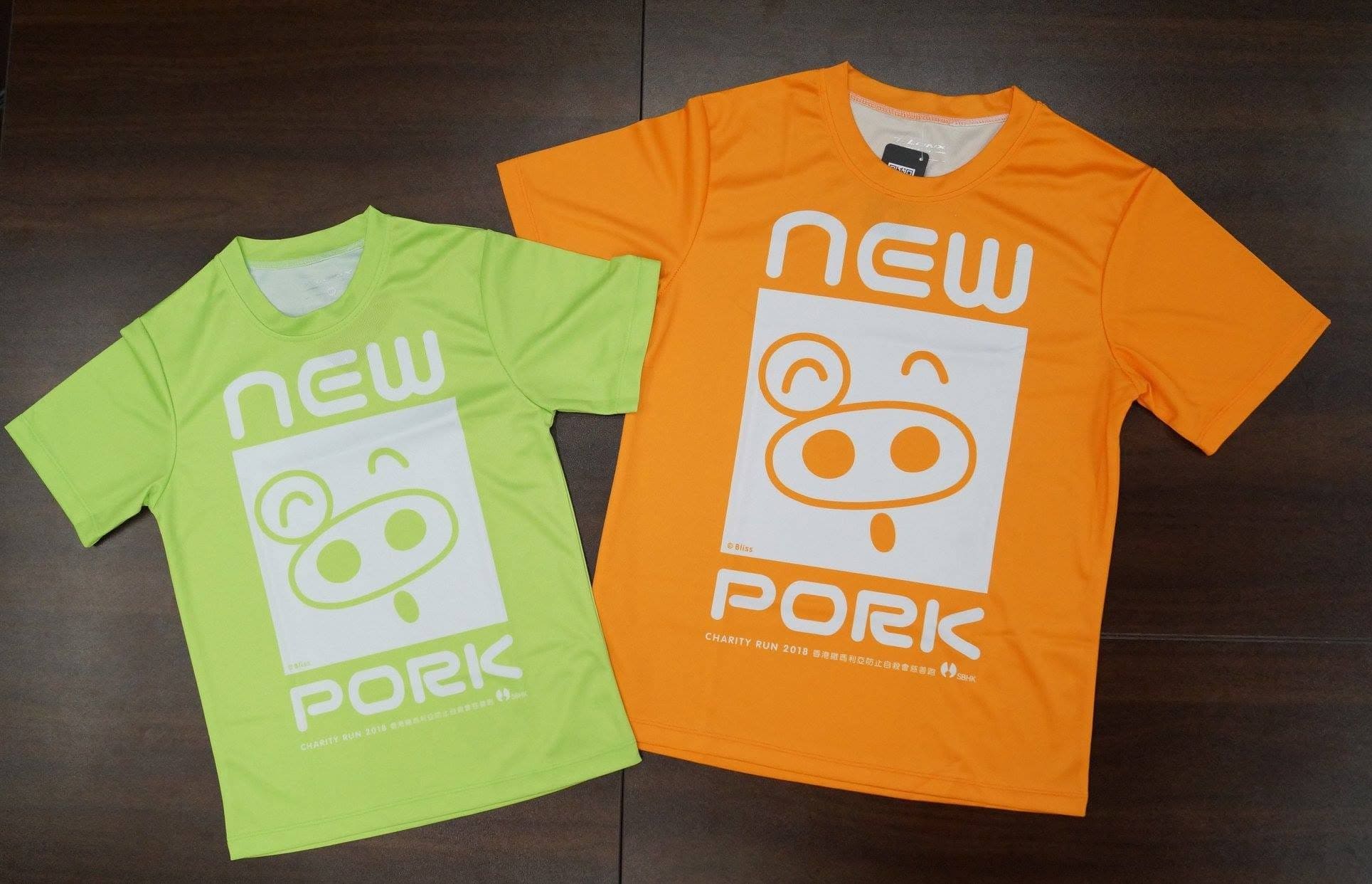 香港麥兜慈善跑限定排汗 T-Shirt T-Lonx 12